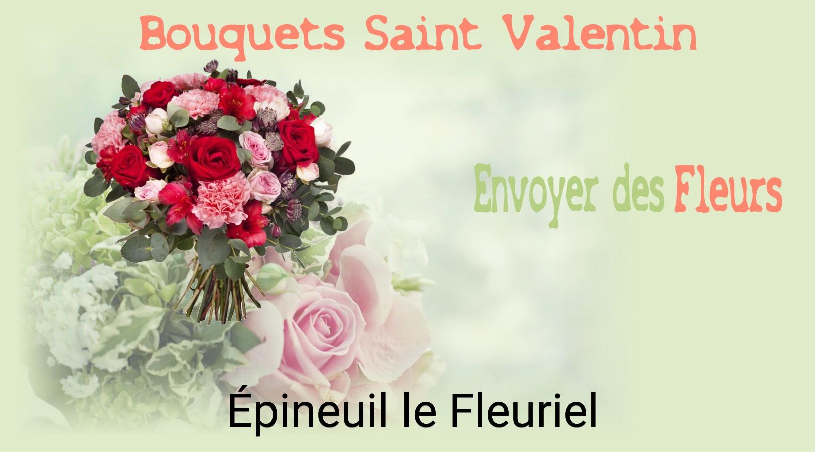 Roses de Saint-Valentin livrées à Épineuil-le-Fleuriel
